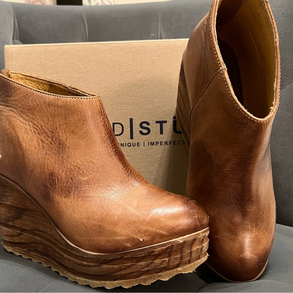 🧨🧨EUC BED STU ANKLE BOOTIES SIZE 7.5👢👢 - Picture 1 of 4